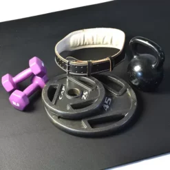 Rubber Floor Mats Black 1/2 Inch X 4x6 Ft. -Floor Mat Store 4x6 rubber mats weight training.jpg