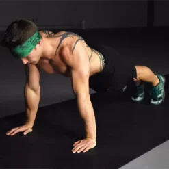 Rubber Flooring Roll Geneva 8 Mm Black 35 LF -Floor Mat Store black geneva rolls pushup up.jpg 2