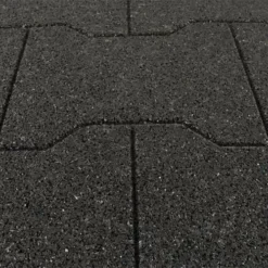 Equine Paver Tile Black 30 Mm X 2x2 Ft. -Floor Mat Store equine paver tile close.jpg