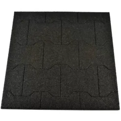 Equine Paver Tile Black 30 Mm X 2x2 Ft. -Floor Mat Store equine paver tile.jpg