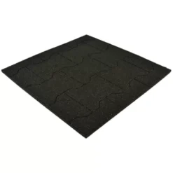 Equine Paver Tile Black 30 Mm X 2x2 Ft.