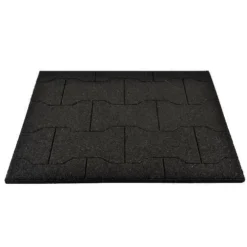 Equine Paver Tile Black 30 Mm X 2x2 Ft. -Floor Mat Store equine paver tiles.jpg