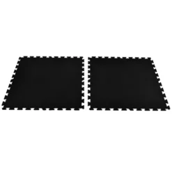 Geneva Rubber Tile Black 8 Mm X 3x3 Ft. -Floor Mat Store geneva black two tiles.jpg 1