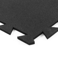 Geneva Rubber Tile Black 8 Mm X 3x3 Ft. -Floor Mat Store geneva black.jpg 1