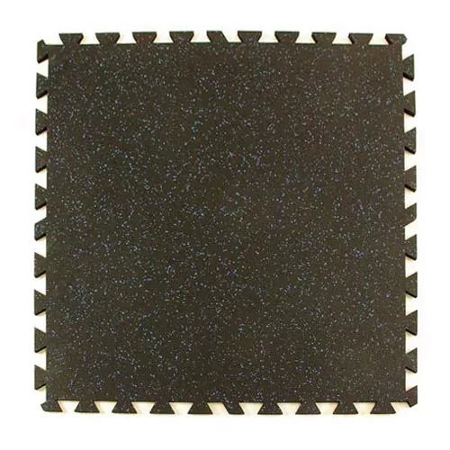 Geneva Rubber Tile 10% Color 1/2 Inch X 3x3 Ft. 3 Geneva Rubber Tile 10% Color 1/2 Inch X 3x3 Ft.