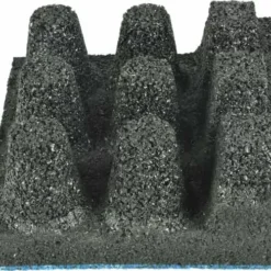 DBTile Gym Floor Tile Standard Colors 2.5 Inch X 2x2 Ft. With Quad Blok -Floor Mat Store heavy drop gym tiles bottom.jpg