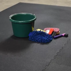 Humane Horse Stall Kit 12x12 Ft Natural 15 Humane Horse Stall Kit 12x12 Ft Natural -Floor Mat Store horse stall natural kit 34 groom cr.jpg 1