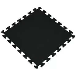 Rubber Tile Interlocking Sport Black 3/8 Inch X 2x2 Ft. 20 Rubber Tile Interlocking Sport Black 3/8 Inch X 2x2 Ft. -Floor Mat Store interlocking rubber flooring tile black38 full diamond.jpg