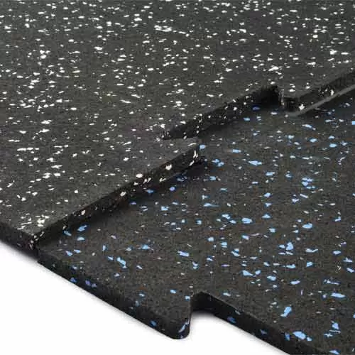 Rubber Tile Interlocking 20% Color Custom 3/8 Inch X 2x2 Ft. Pacific 5 Rubber Tile Interlocking 20% Color Custom 3/8 Inch X 2x2 Ft. Pacific - Image 3