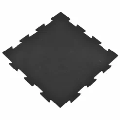 Rubber Tile Interlocking Regrind 3/8 Inch X 2x2 Ft. Pacific -Floor Mat Store interlocking rubber tile 2x2ft 8mm black ang.jpg 4