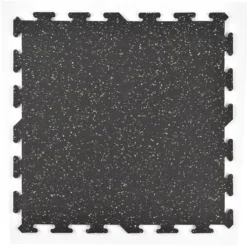 Interlocking Rubber Tile 10% Tan/Brown 8mm X 2x2 Ft.