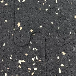 Interlocking Rubber Tile 10% Tan/Brown 8mm X 2x2 Ft. -Floor Mat Store interlocking rubber tile 2x2ftx8mm tan brown interlocked.jpg