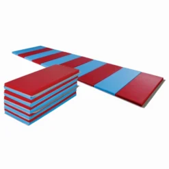 Folding Gymnastics Mats 4x12 Ft X 1.5 Inch V4