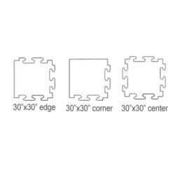 Mega Lock Rubber Tile Black 1/2 Inch X 30x30 Inches -Floor Mat Store megalock tiles.jpg 3