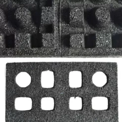 DBTile Gym Floor Tile Standard Colors 2.5 Inch X 2x2 Ft. With Quad Blok -Floor Mat Store quad blok 25 2 tiles.jpg