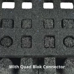 DBTile Gym Floor Tile Standard Colors 2.5 Inch X 2x2 Ft. With Quad Blok -Floor Mat Store quad blok 25 joined back.jpg