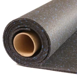 Rubber Flooring Roll Geneva 1/4 Inch Colors 10 LF 17 Rubber Flooring Roll Geneva 1/4 Inch Colors 10 LF -Floor Mat Store rolled rubber 4x10 blue side roll.jpg