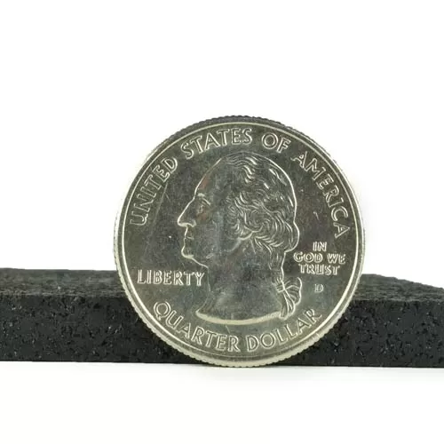 Rolled Rubber Cascade 1/4 Inch Black Per SF 5 Rolled Rubber Cascade 1/4 Inch Black Per SF - Image 3