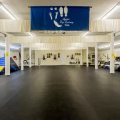 Rubber Flooring Roll Geneva 1/4 Inch Black Per SF