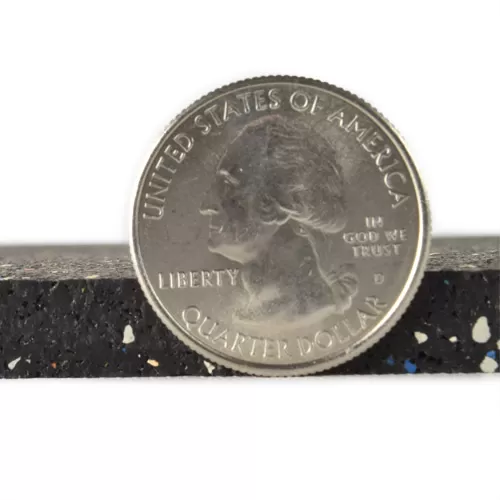 Rubber Flooring Roll Geneva 3/8 Inch Regrind Per SF 4 Rubber Flooring Roll Geneva 3/8 Inch Regrind Per SF - Image 2