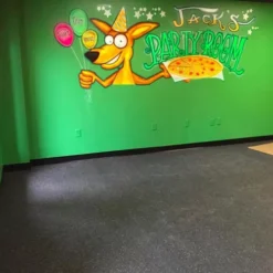 Rubber Flooring Roll Geneva 8 Mm Regrind 25 LF -Floor Mat Store rubber rolls 14 10 confetti party room.jpg 1