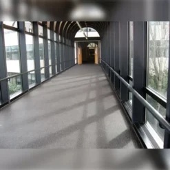 ZipTile Interlocking Rubber Tile 20% Color 3/8 Inch 28x28 Inches -Floor Mat Store rubber zip tiles skywalk.jpg